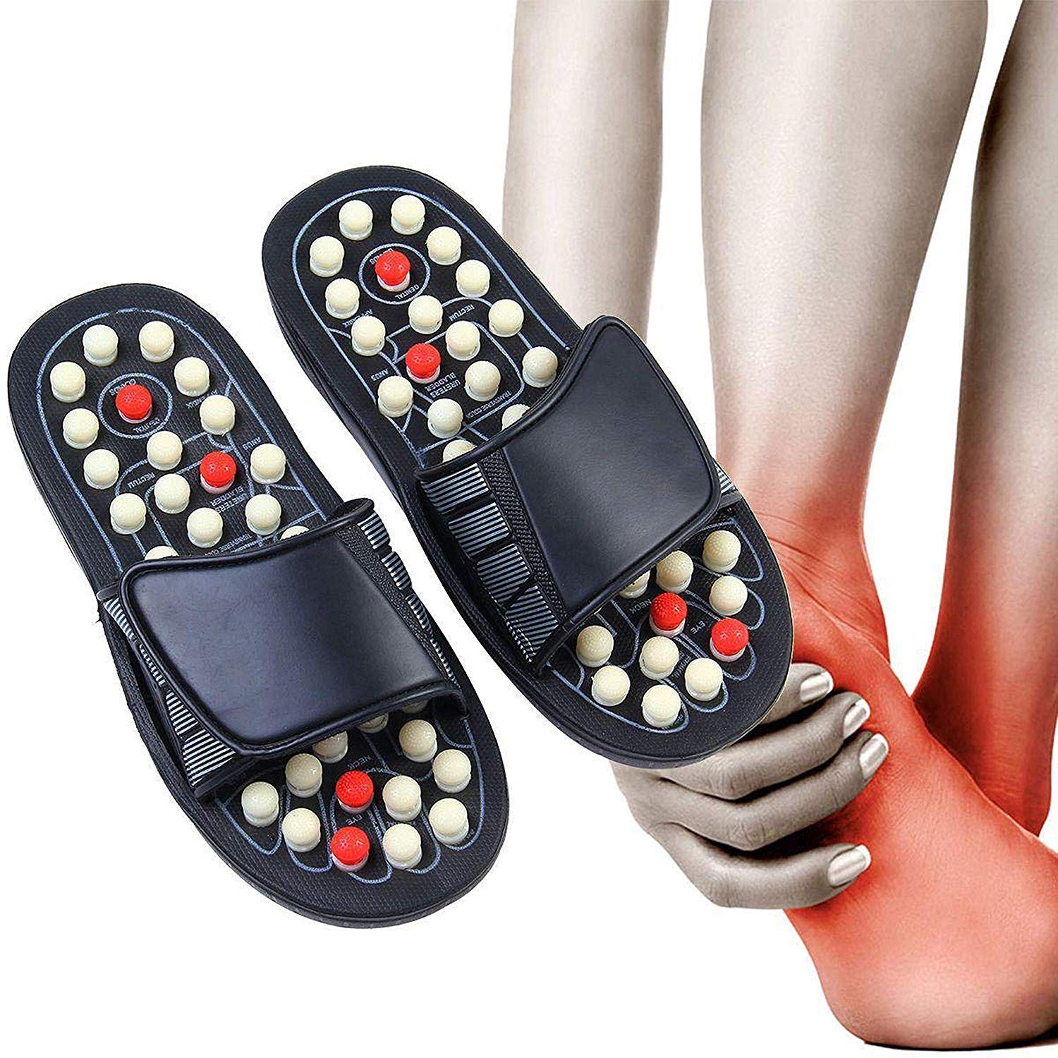 Acupressure Therapy Massage Slippers